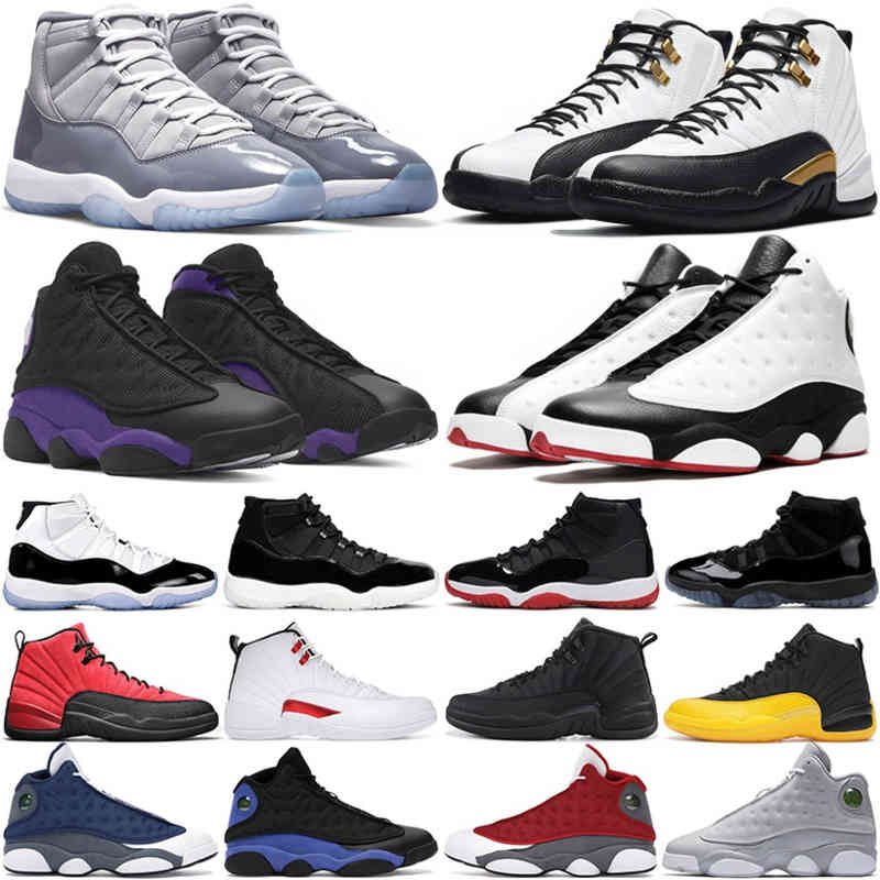 

Top Quality Newest Men Women Basketball Shoes 12s Royalty Taxi Utility Grind Playoff 11s Cool Grey Concord Bred Animal Instinct 13s Court, 12s twist
