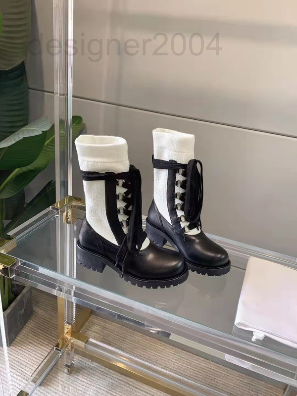 Chaussures habill←es concepteur d Family Martin Boots 2021 Automne et hiver Nouveau bott ←pais