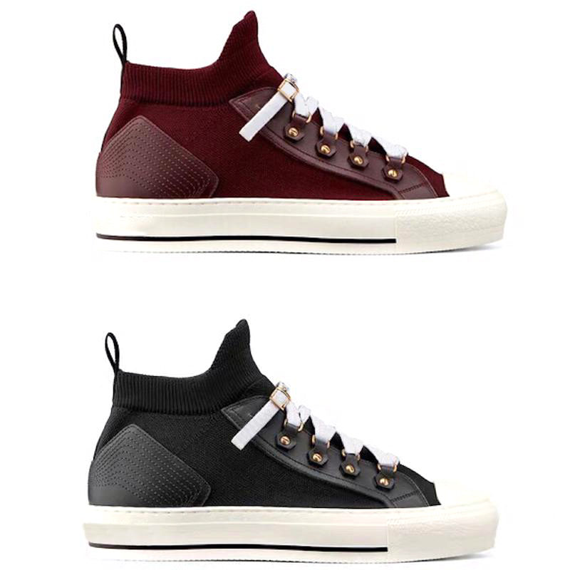 

Designer B23 Canvas Oblique Women Sneaker Casual Shoes Technical Mesh Fashion Lace Up White Pink Runner Sneaker With Box Top Quality NO76, Color 11