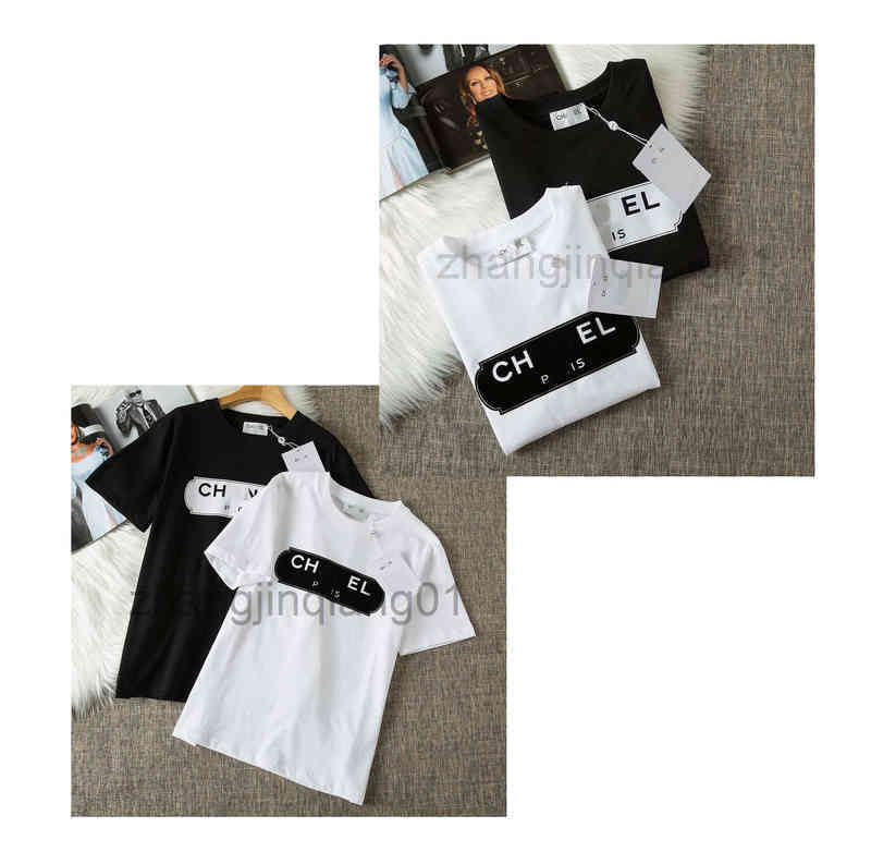 

Designer Channel cc T Shirt Vintage Oversized Sweat Luxe Fashion Europe America Summer New Pure Cotton Round Neck Loose Men And Women Lovers Tees, 11111