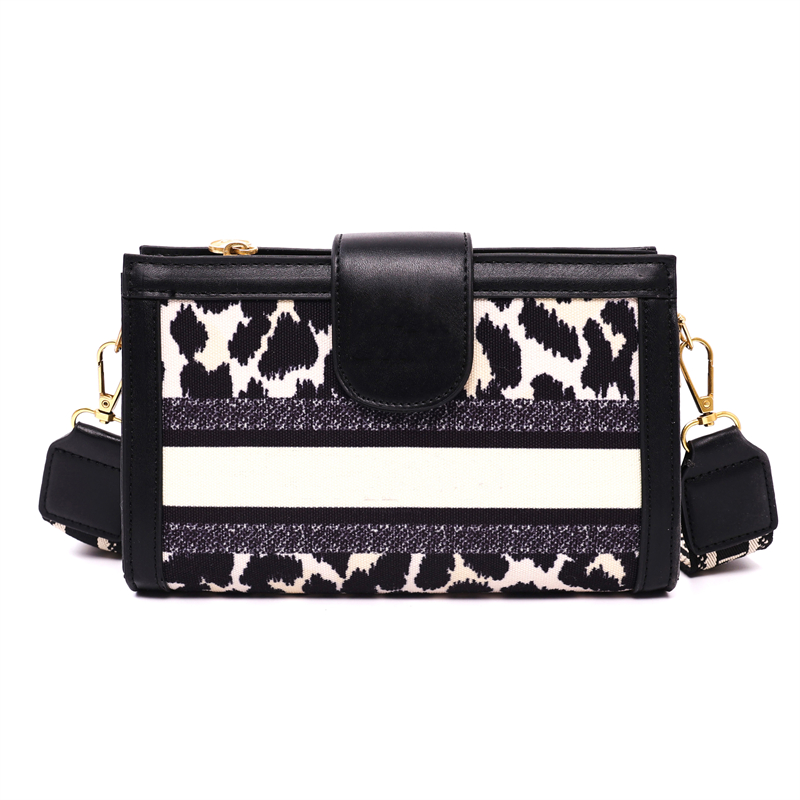 

New Designer Crossbody bag for Women Fashion Purse Ladies Casual Bags D064 Girls Handbag, Black