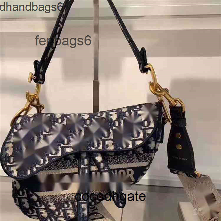 

Handbags bag Christain Bags Shoulder dc Flap designer Saddle Oblique Embroidered Flower Letter Handbags Bag Old Portable, As shown in figure