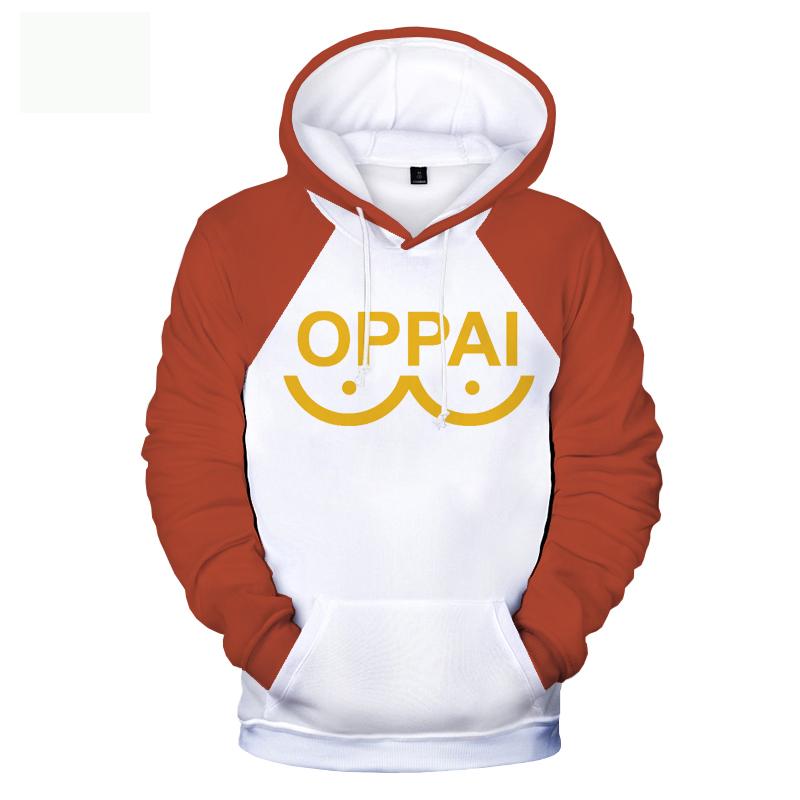 

Men's Hoodies & Sweatshirts 2022 Anime Unisex One Punch Man Saitama OPPAI Harajuku Streewear Wear Cosplay Costume Color Matching Oversized, Vip1