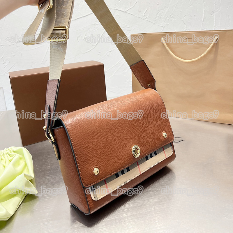 

Designer Luxury Burbrerity Bags For Women High Quality Brown Crossbody Handbags Vintage Burbrery Leather Wallet Paris Plaid The Totes Bag Fashion Purses FG4M, Box