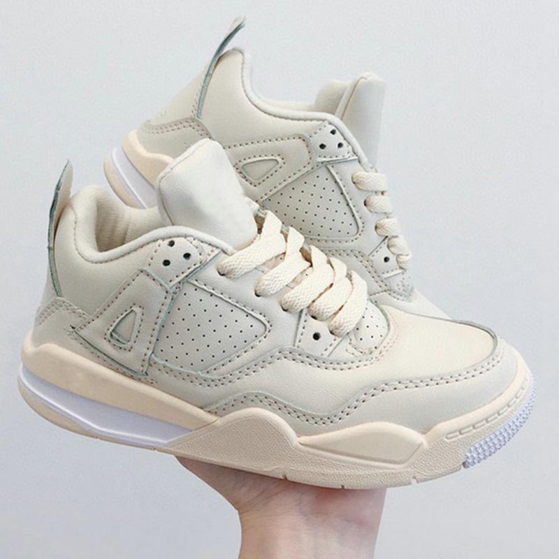 

2020 Kids 4 Basketball Shoes Black cat Toddler TD 4s Red Chicag Boys Girls BasketBall Pour Enfants Athletic Outdoor Sneakers size 28-35, 70