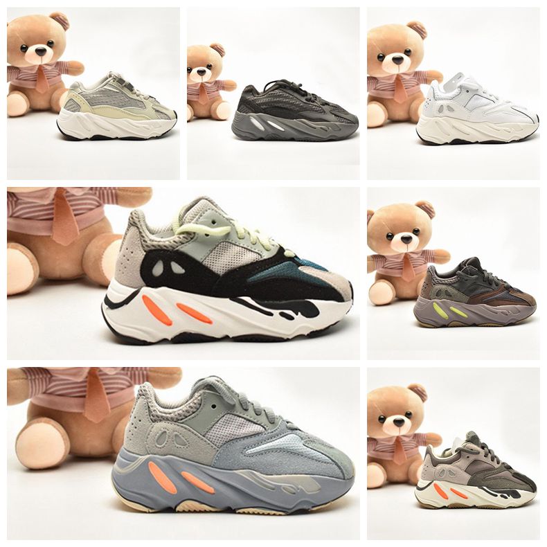 

Fashion Athletic 700 Infants Kids Shoes Boys Girls Sneakers Children top quality Breathable Outdoor sport shoe Little Boy Black Skeleton Basketball Trainers 28-35, Shoes box