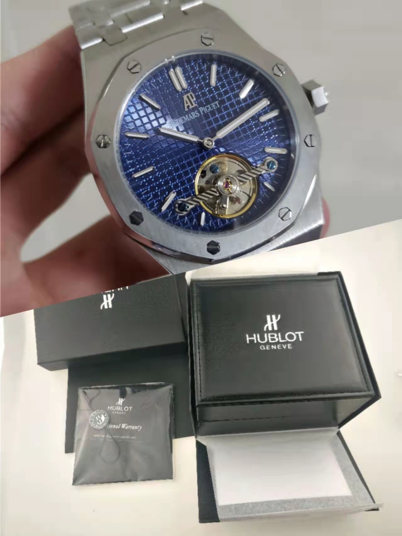 

Men's mechanical Watch Luxury brand premium box, Black