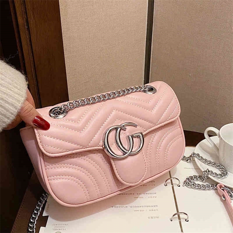 

Bag fashion CC small fragrance chain one shoulder soft hand bag 65% Off handbags store sale, Black