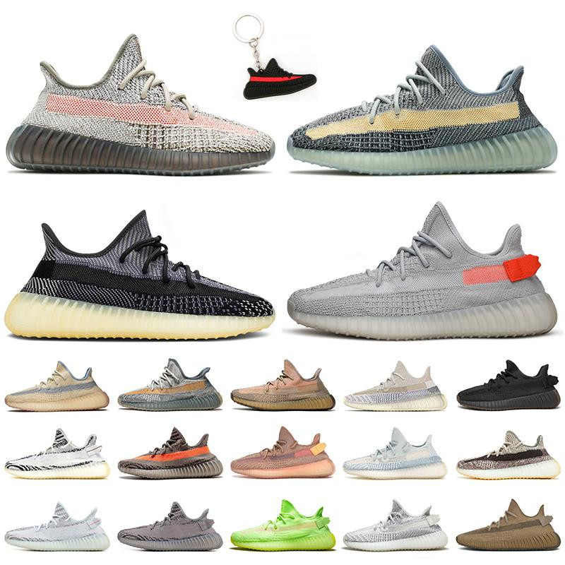 

MX Oat V2 shoes Static Reflective Gypsophila Men Running Shoes Beluga Zyon Antlia Tail Light Cinder Zebra Mens Womens Yeezies Outdoor Sports Trainers Sneakers, 18