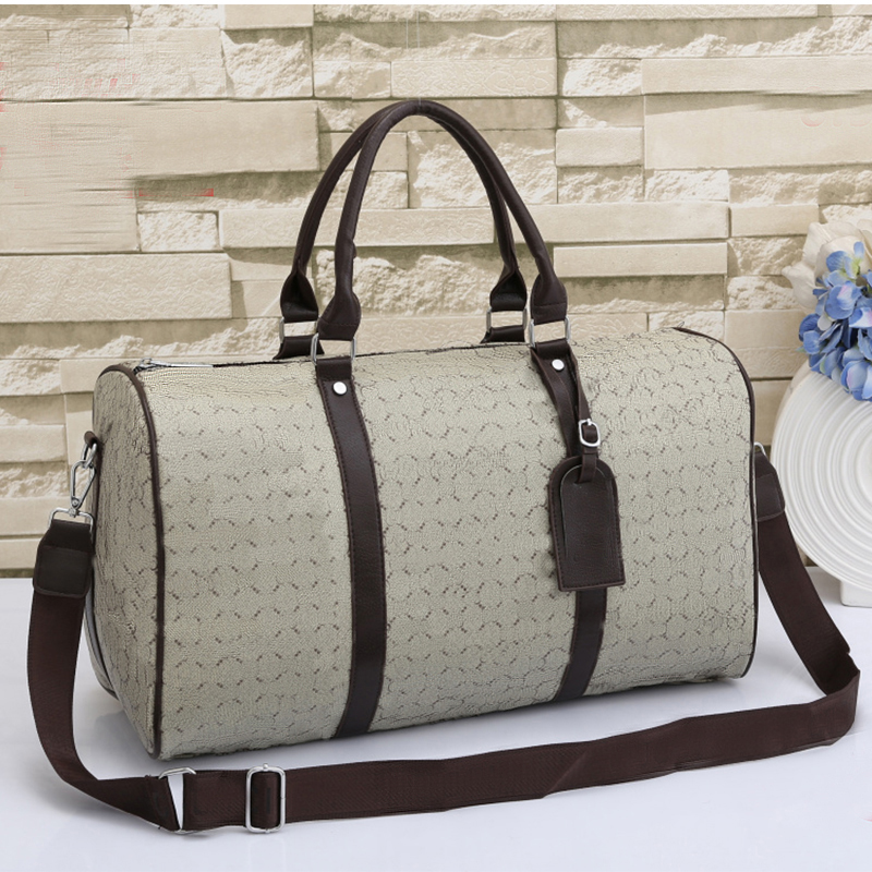 

Louiseity 1 Viutonity Top Quality Handbags Bags CrossBody Flower Women Luggage Man Capacity Classic Keepall Letter Check Travel G Pu Le Afae, With logo size : 49*28*21cm