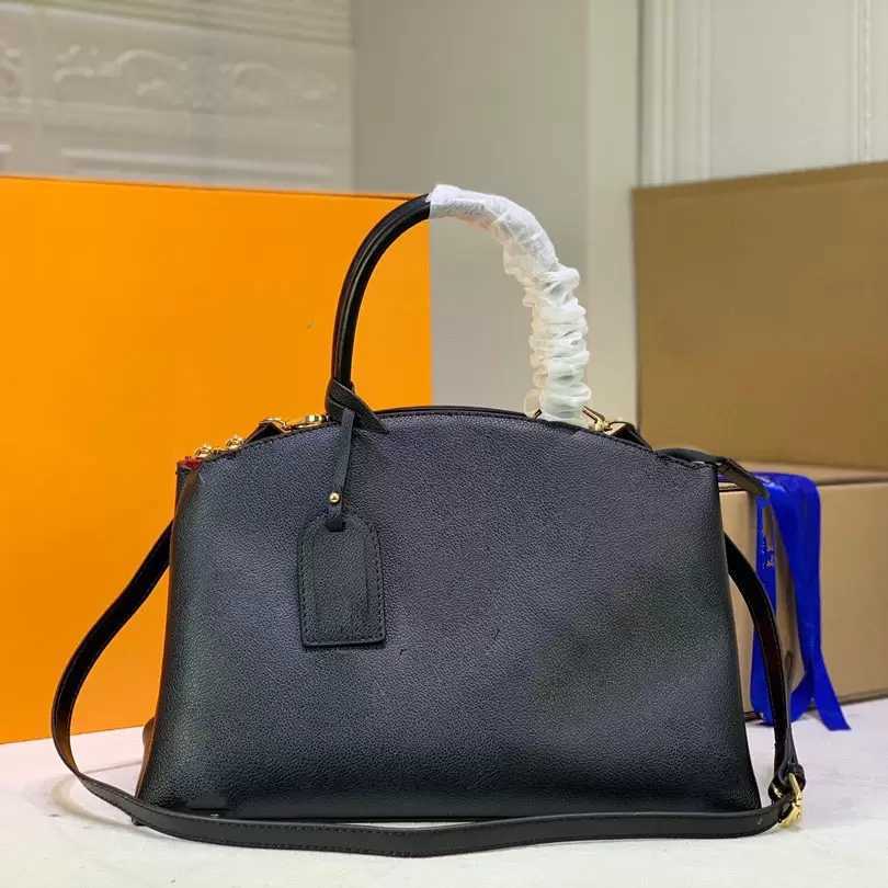 

Black Emboss Petit Grand Palais Designer Luxury Handbags Vintage Totes Cowhide Women Shoulder Crossbody Bag Lady Flap Purses Clutch Wallets, Bubble paper package