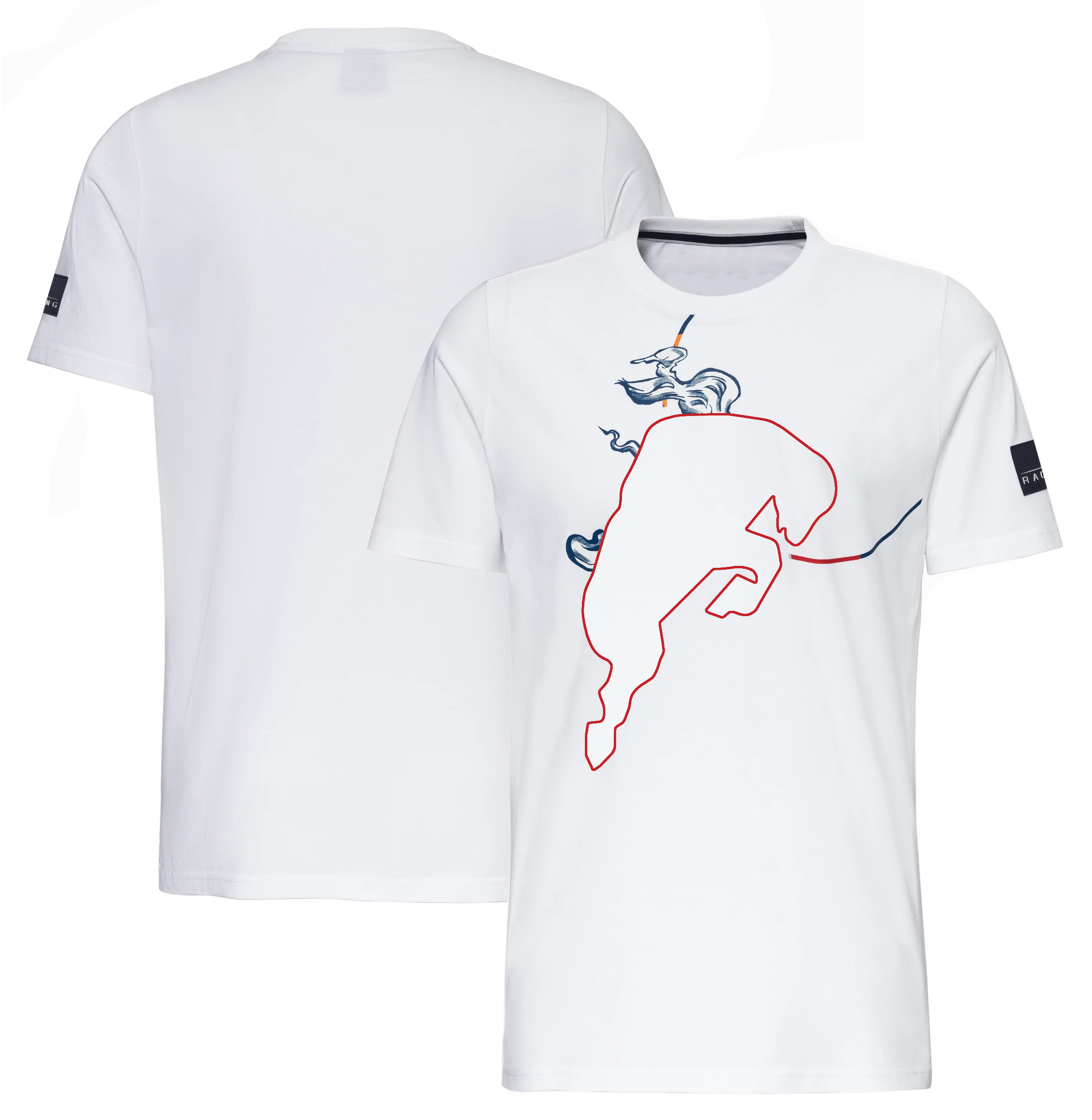 

2022 F1 Team T-Shirt Team Logo Racing Quick Dry Short Sleeve Formula One T-Shirt Summer Men's and Women's Oversized Sports Breathable T-Shirt