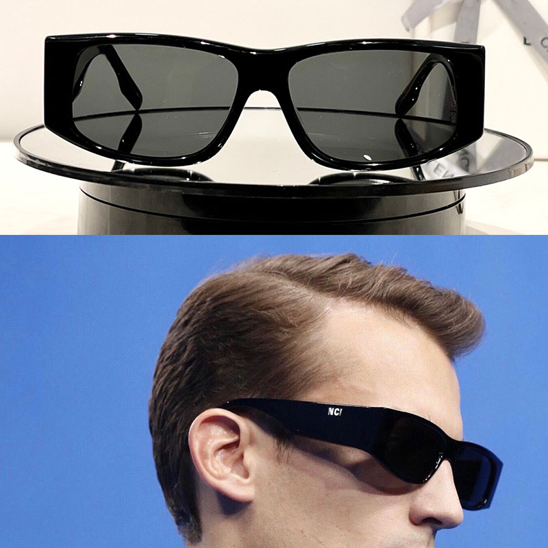 

Mens or Womens Sunglasses 0100 Fluorescent Letters Color Fashion Showcase Luxury Brand Designer Sunglasses Anti-UV400 With Box