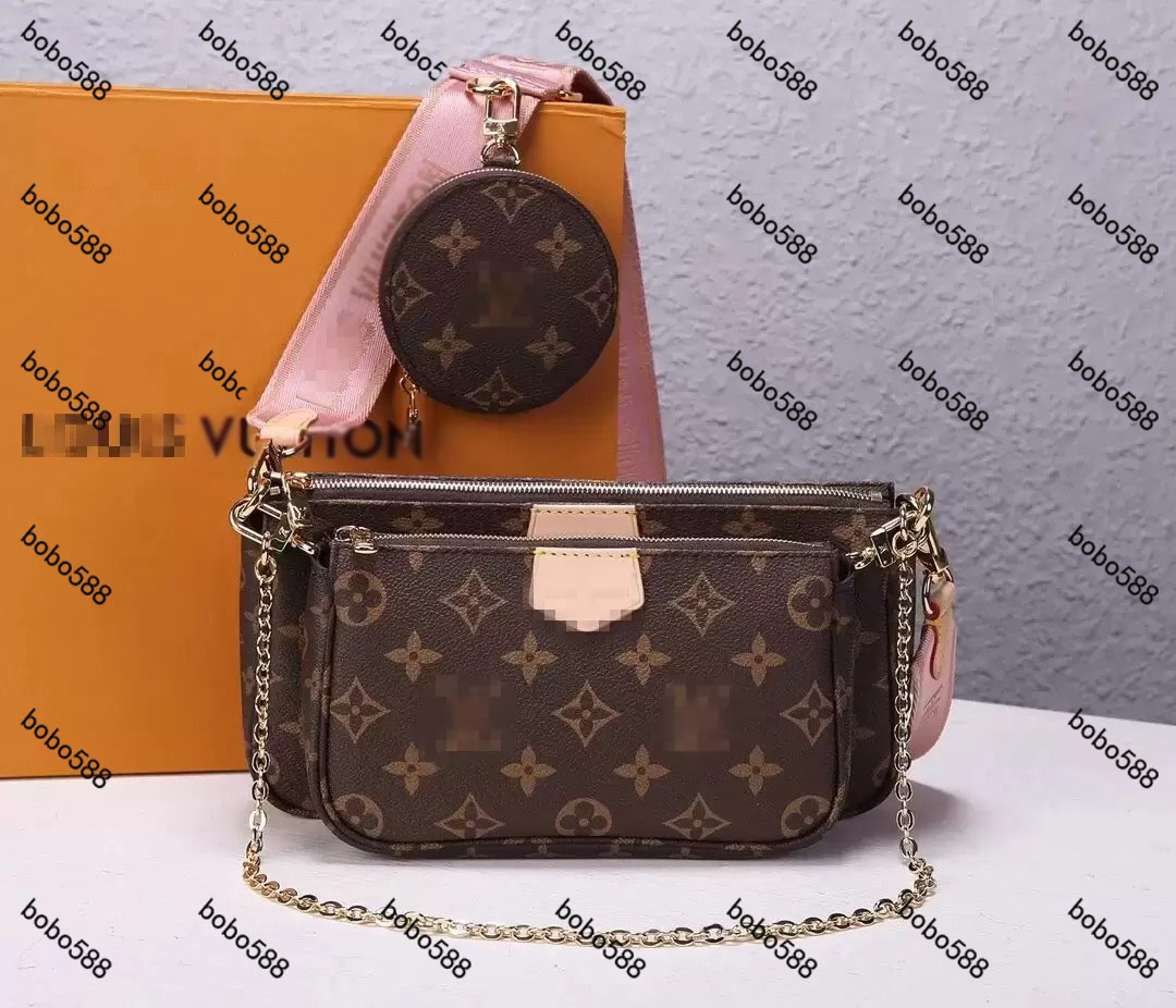 

2022 Favorite Designer Bag 3 piece women mini High quality bags Handtasche shoulder bag womens crossbody leather handbag wallets, Shipping(no send)