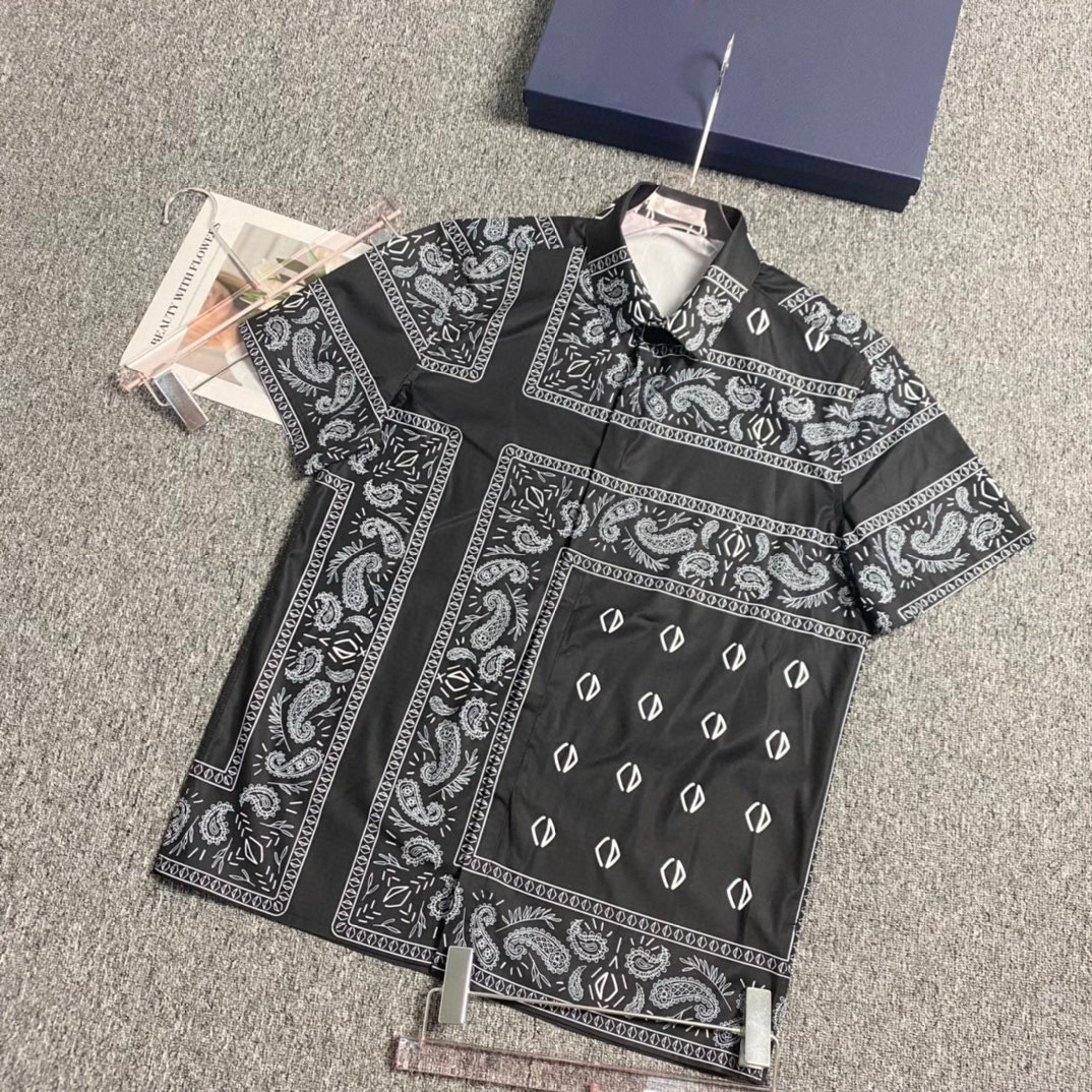 

22SS Designer Letter Printed T Shirts Tee Sweatshirt Fashion High Street Short Sleeves Summer Casual T-Shirt Breathable Men Women Crew Neck Tees Dresses fo Wome 10-004, Black