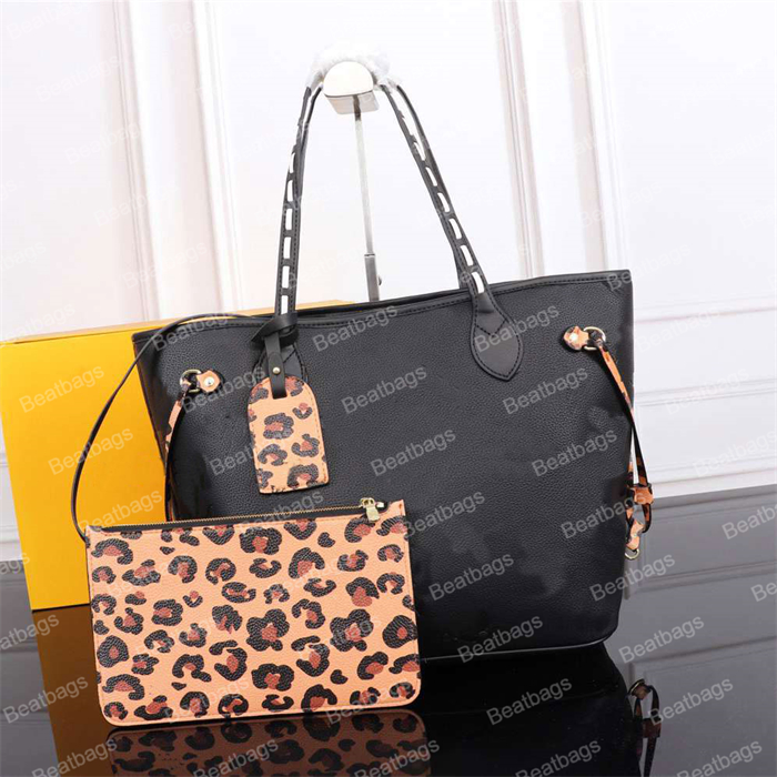 

Desinger Shopping bags Tote bag Totes Luxury Fashion Leather Handbag handbags Medium and Large size, Random card holder