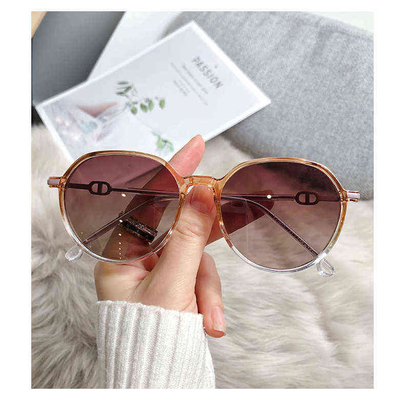 

Non Brand Designer Sunglasses Vintage Mens Round Sun Glasses Fashion Mirror Gafas De Sol Lenses with High Quality Case