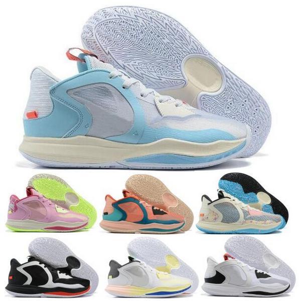 

Kyrie 5 Low Mens Basketball Shoes Sneakers Blue Lows Top Quality Man Machine Butterfly Effect Madder Root Community 2022 Foam Trainers, Khaki
