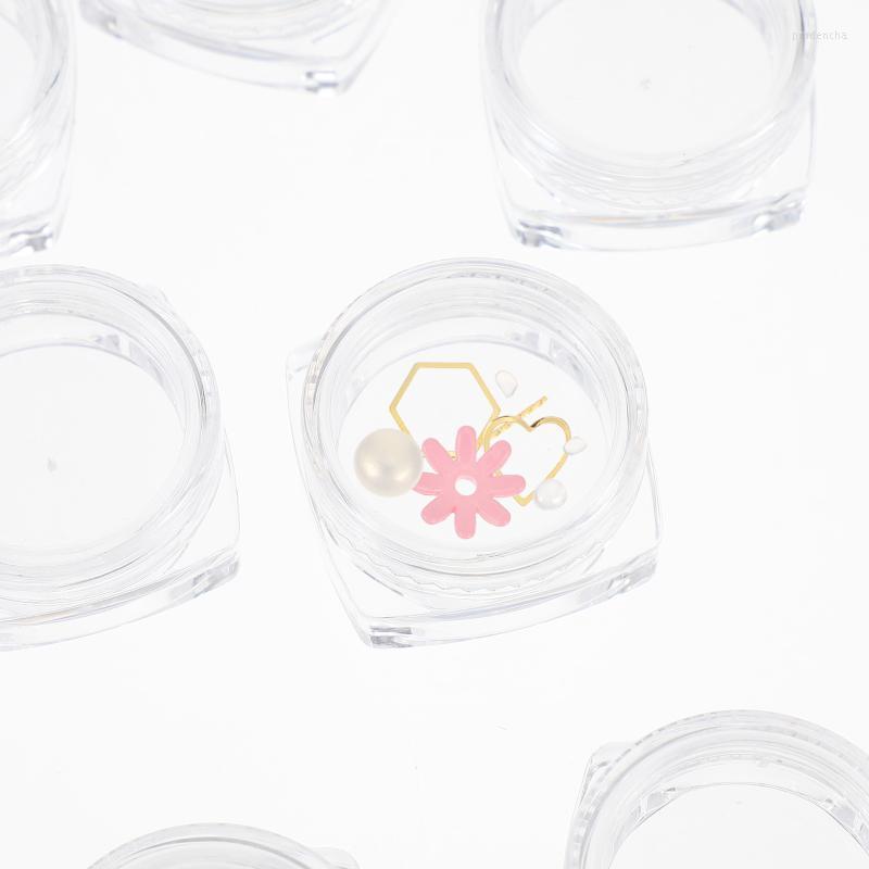 

Nail Art Equipment 20pcs Individual Tip Organizer Foil Transparent Charms Prud22