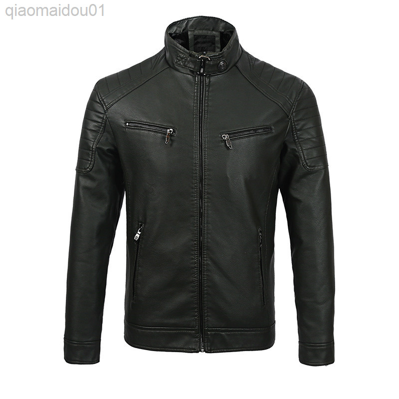 

Pu Leather Clothing Men Dark Blue Thick Fluffy Motorcycle Jacket Synthetic Leather Large Size Moto Biker Male Winter Hairy Jacket 3xl L220726