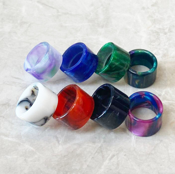 

New Resin Drip Tips For TFV16 King Sub Ohm 9ML TANK Replacement Drip Tip Mixed Color