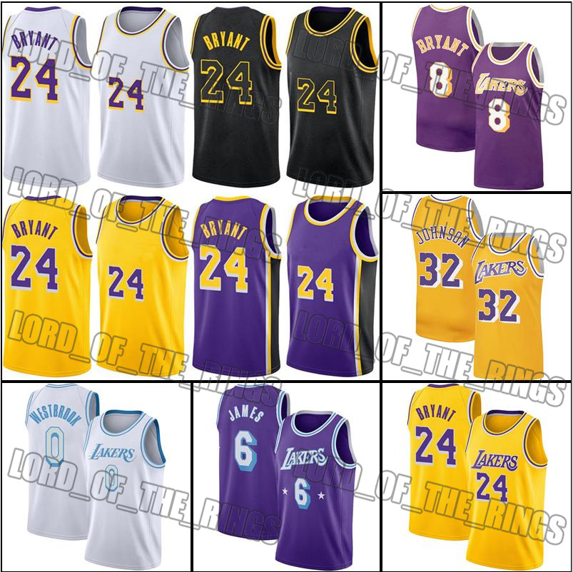 

Los Angeles''Lakers''Kobe''Bryant''Mens Basketball Jersey 24 3 0 LeBron James Carmelo Anthony 23 6 7 Anthony Best Davis Russell Westbrook, Choose green number