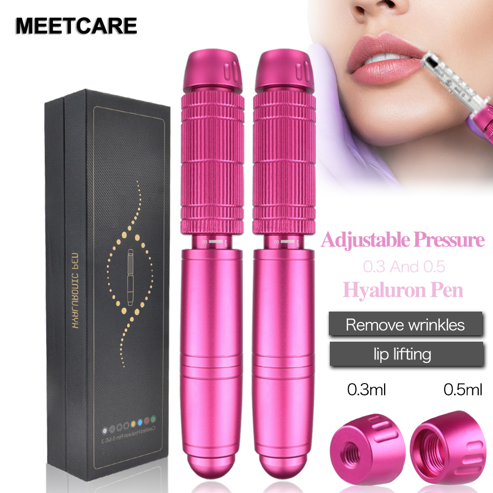 

Mesotherapy Gun 2 in 1 Hyaluron Pen with 3 levels Pressure Beauty Anti Wrinkle Lip Lifting Tool