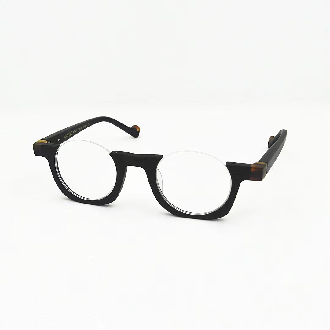 

JAMES TART 10051 Optical EYEGLASSES For Unisex Retro Style Anti-blue Light Lens Plate Round Full Frame With Box
