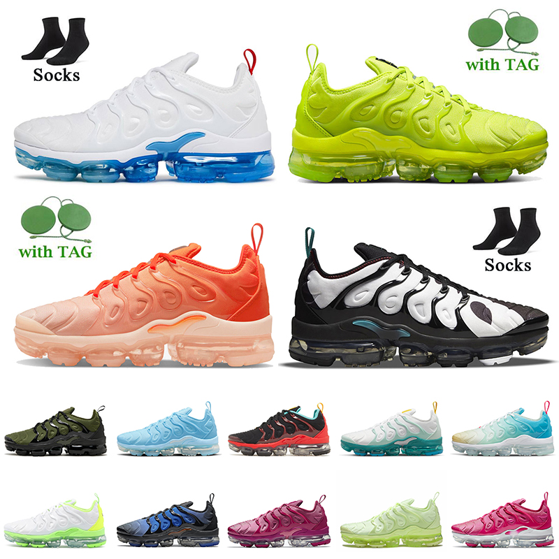 

TN Plus Running Shoes Fashion 2022 Women Mens White University Blue Gold Tennis Ball Orange gradients Griffey Stained Glass Since 1972, C33 bleached aqua 36-47