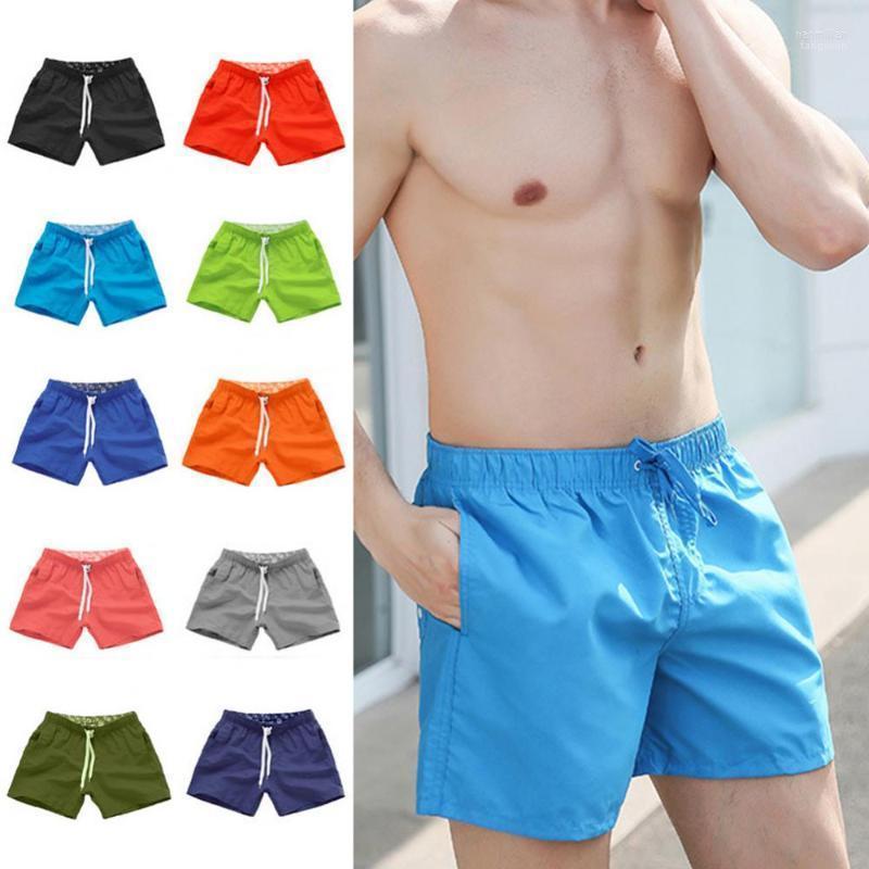

Men's Shorts Men's Swim Summer Solid Color Swimwear Man Swimsuit Swimming Trunks Sexy Beach Surf Board Male Clothing PantsMen's Men'sMen, 07