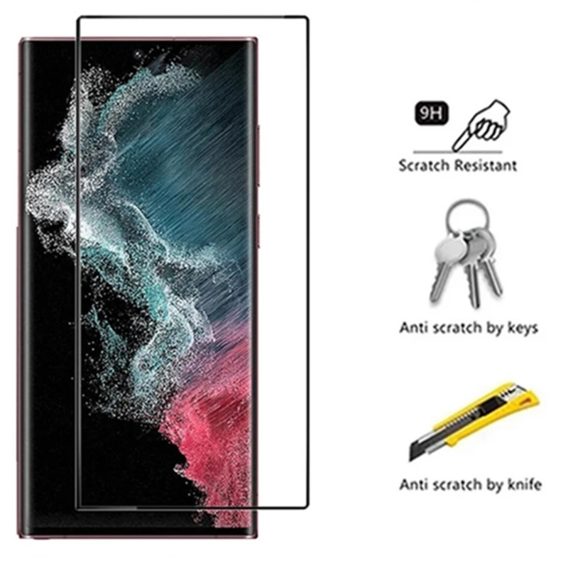 

Full Cover Tempered Glass For Samsung Galaxy S22 utra Plus S21 Ultra Protective glass Screen Protector Film