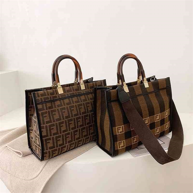 

66% OFF trendy bags 2022 New Designer Handbags Tote temperament goddess capacity fashion hand single shoulder