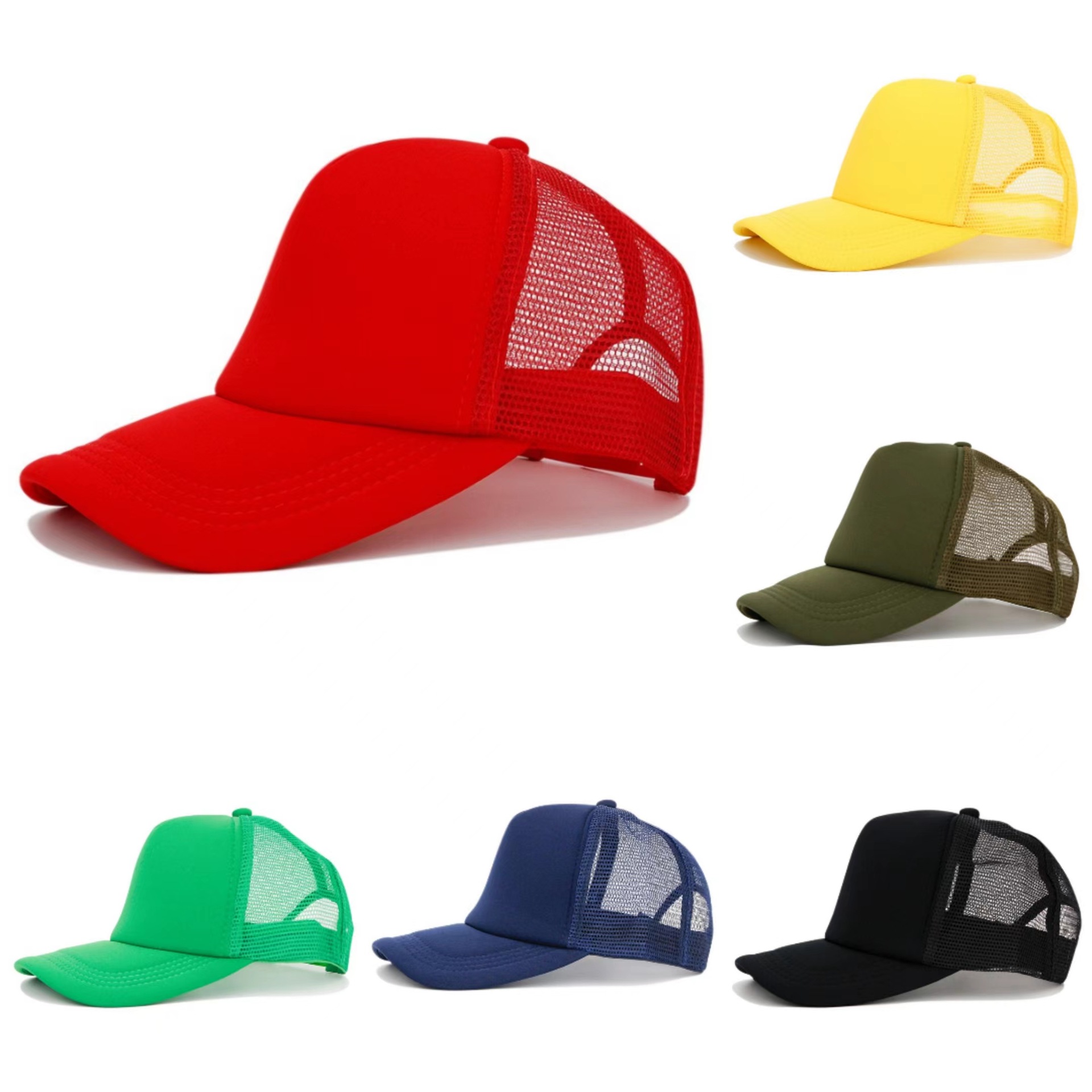 

Light Board Outdoor Sponge Sun Protection Sunshade Peaked Cap Truck Driver Cap Mesh Caps Baseball Caps Embroidery