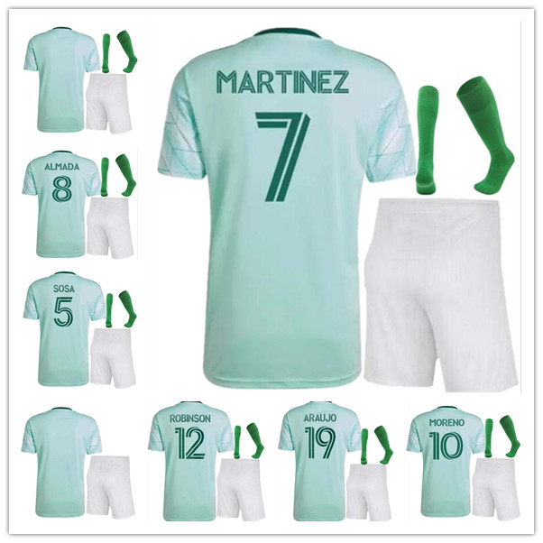 

2022 2023 Atlanta United FC soccer Jersey Home Away 22 23 MORENO MARTINEZ Robinson Damm NAGBE BARCO VILLALBA football Uniform shirts