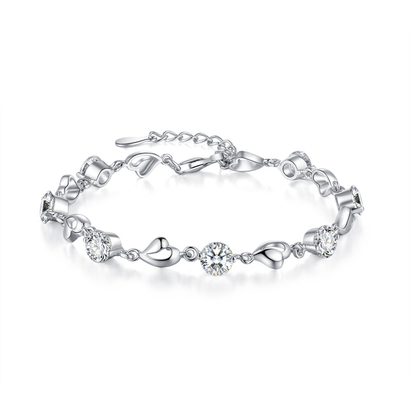 

925 Silver Bracelet Female Korean Couple Simple Personality Mori Style Student Valentine's Day Gift for Girlfriend Girlfriend