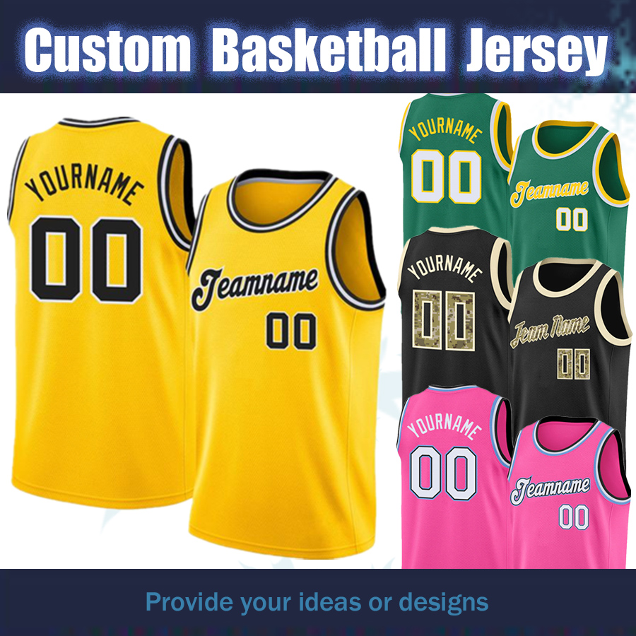 

Custom Men Youth Basketball Jersey Printed or Stitched Personalized Name and Number Athletic Sportswear