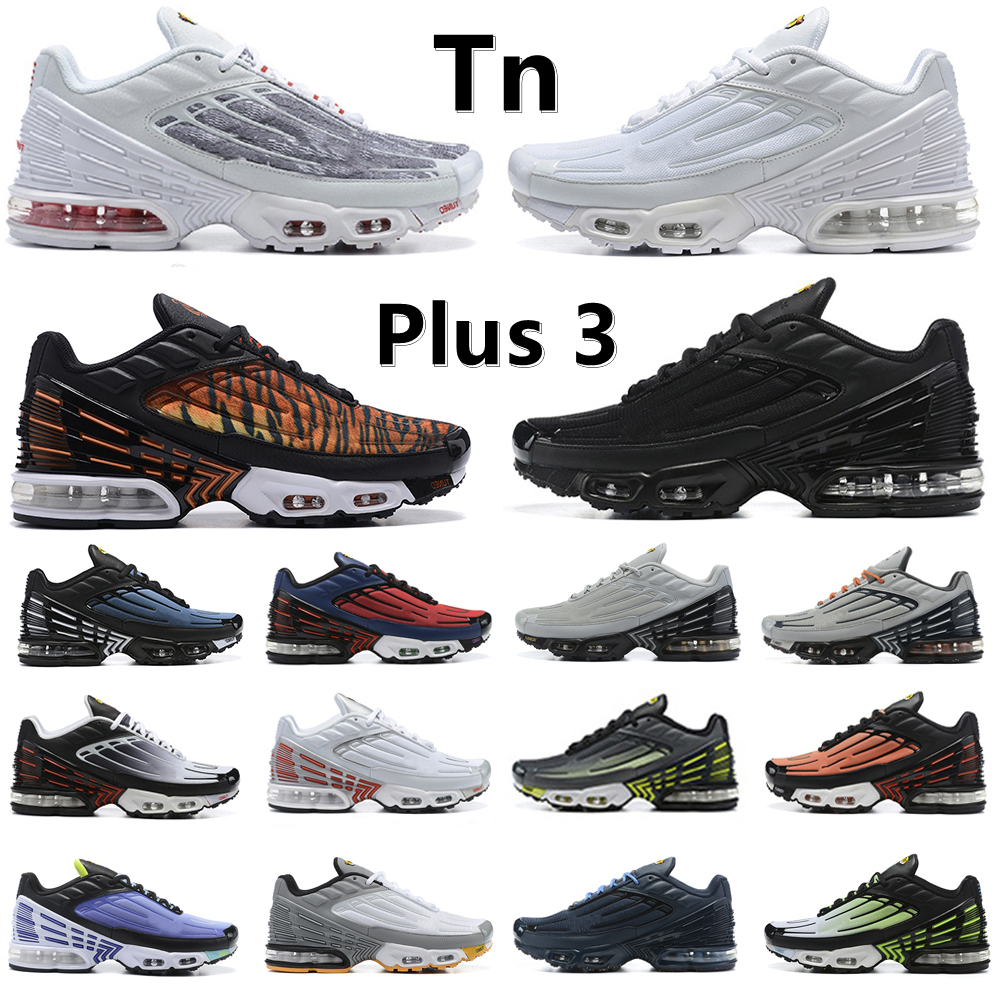 

Tn Plus 3 Mens Running Shoes Sneaker Triple White Black Iridescent Topography Aqua Volt Crimson Obsidian Neon Topography men women trainers Sports Sneakers, Color#26