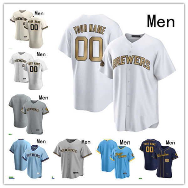 

2022 All-Star Milwaukee 22 Christian Yelich 12 Hunter Renfroe 11 Rowdy Tellez 27 Willy Adames 16 Kolten Wong 24 McCutchen Baseball Jersey Brewers, Colour