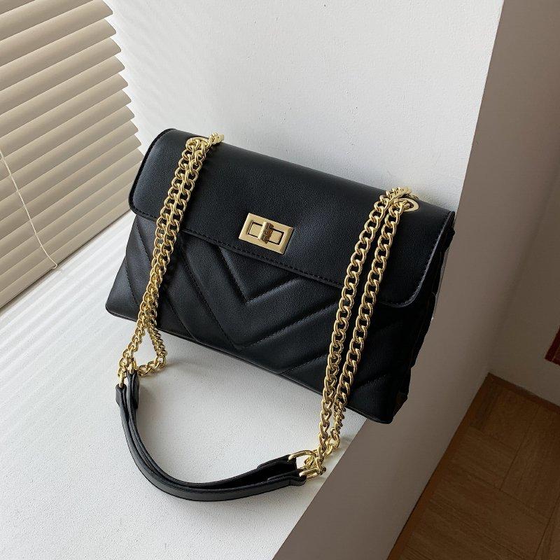 

Evening Bags 2022 Luxury Handbags Women Designer Leather Shoulder Handbag Messenger Female Bag Crossbody For Sac A Main, White