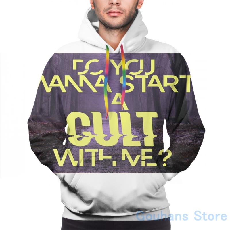 

Men's Hoodies & Sweatshirts Mens Sweatshirt For Women Funny Do You Wanna Start A Cult With Me Print Casual Hoodie StreatwearMen's