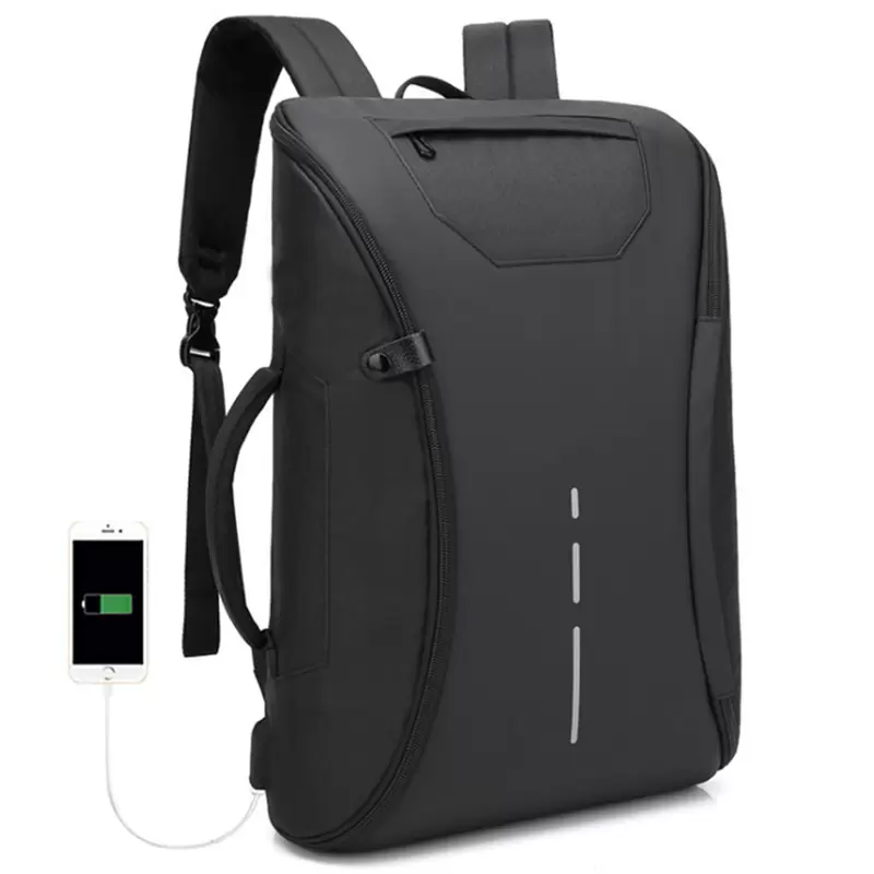 

Detachable business trip computer bag waterproof backpack laptop tablet travel storage bags shoulder handbag USB charging College Students s