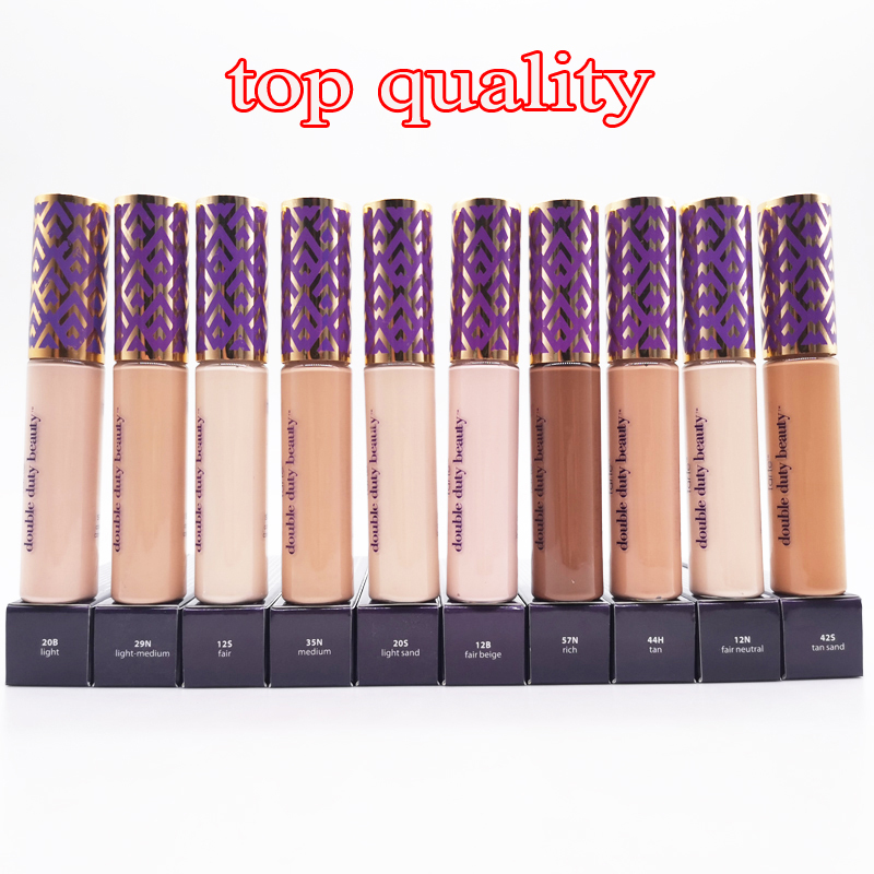 

New Contour Concealer liquid Foundation Face Makeup 10 colors light sand fair medium beige tan sand 10ml DHL, Mixed color