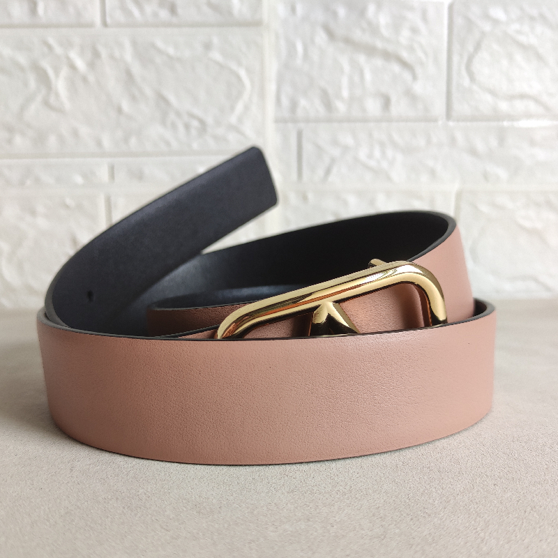 

mens belt belts for men designer 7 cm wide belt factory direct long-term inventory on both sides can use the fashion luxury brand letter metal smooth buckle 814484097, Multi