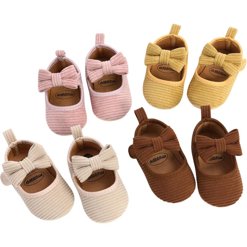 

Athletic & Outdoor Cute Baby Girls Mary Jane Flats 2022 Spring Infant Non-Slip Soft Sole Bowknot Corduroy Princess Wedding Shoes Toddler Sho, Brown