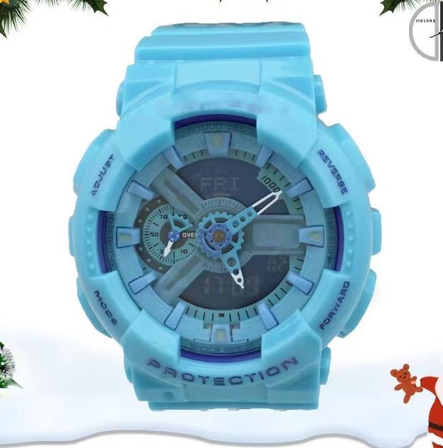 

2022 Top Sale High Quality Mens Watches Military All Functional Quartz Movement Watch Waterproof Army Fashion Sport Stopwatch Silicone Strap, Ga-3