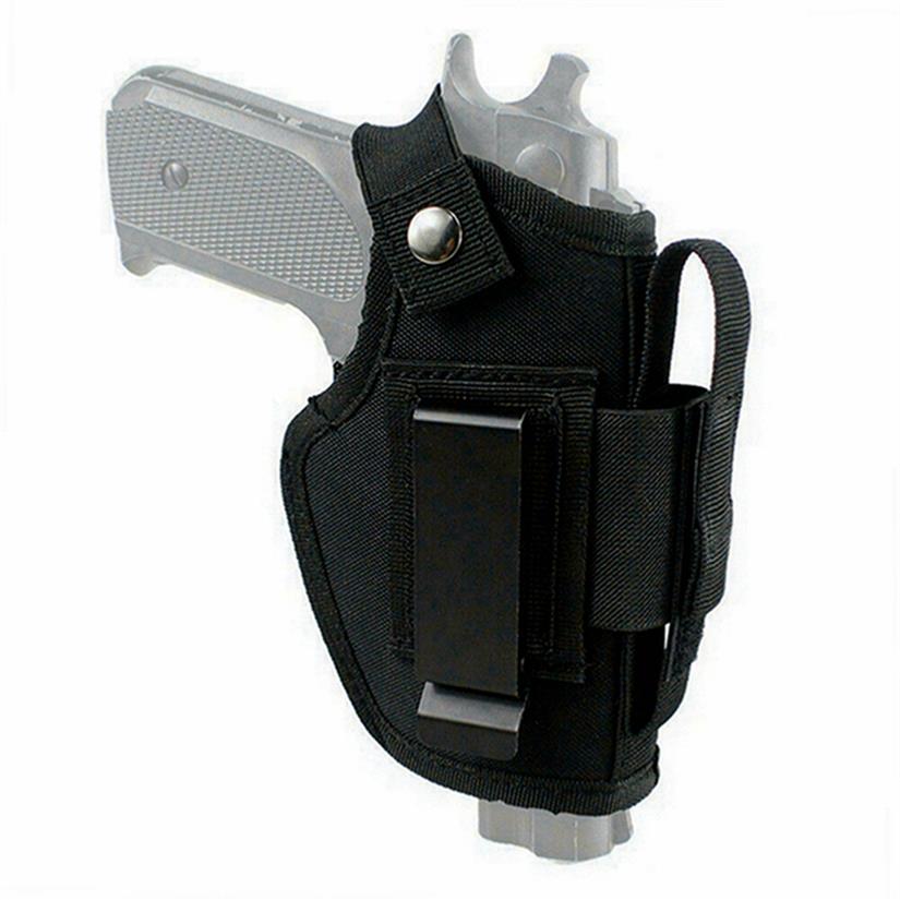 

Ruger LC9 & LC9s OWB Belt Hip Gun holster With Extra Magazine Pouch200x, Black