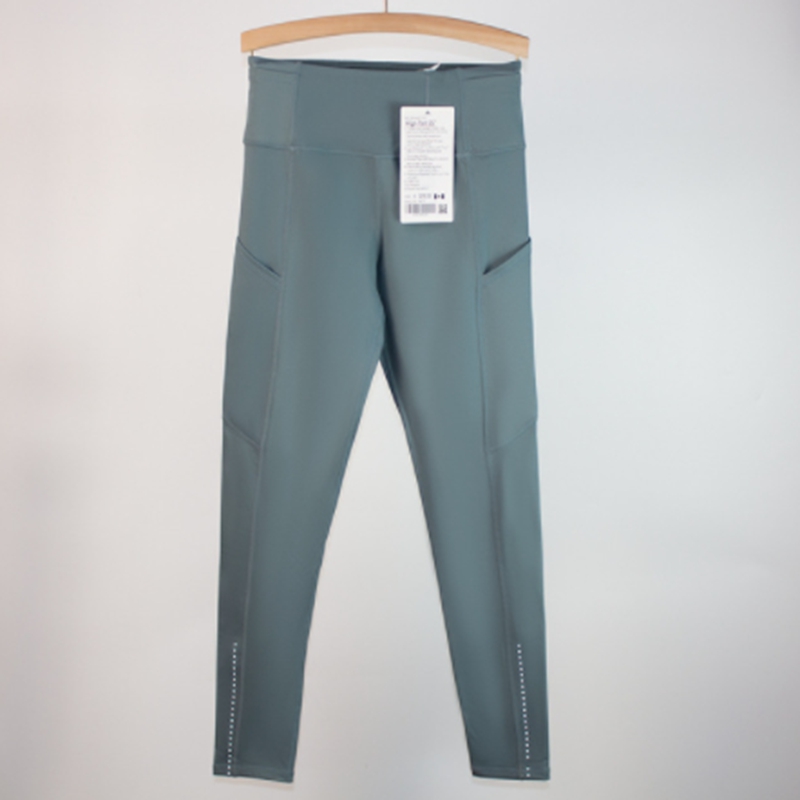 

LU Seamless Cycling Pockets Yoga Leggings High Waist Stretchy Shaping Pants Workout Push-up Tights Gym Fitness Bottoms Leisure 2023 Hot Sell good, 0006