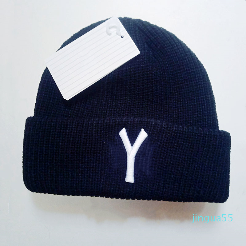 

Beanie hat women's knitted winter outdoor casual couple universal, Blue