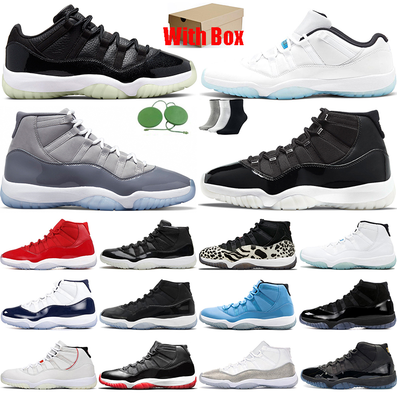 

jumpman Retro 11 11s basketball shoes Cool Grey 72-10 low Cherry Jubilee 25th anniversary Legend blue Gamma blue Concord Space jam trainers sports sneakers