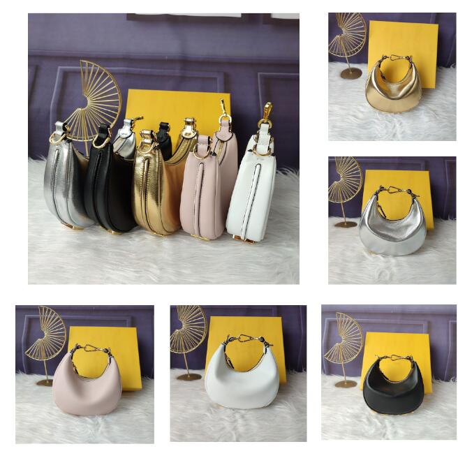 

5A+2022Classic wrist crescent bag designer luxury leather soft fashion temperament goddess petite and exquisite focus wallet ladies must-have XB20001 XB20002, Box cost to buy no bag